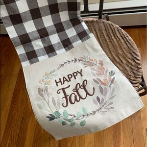 Fall table runner